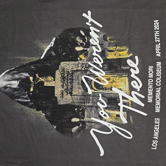 Darc Sport Men's You Weren't There Premium Vintage T-Shirt Gray Sizes M & L NWT - Picture 6 of 13